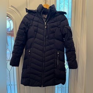 Eddie Bauer Petite Women's Navy Down Parka